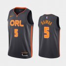 Men's Orlando Magic #5 Mohamed Bamba City Jersey