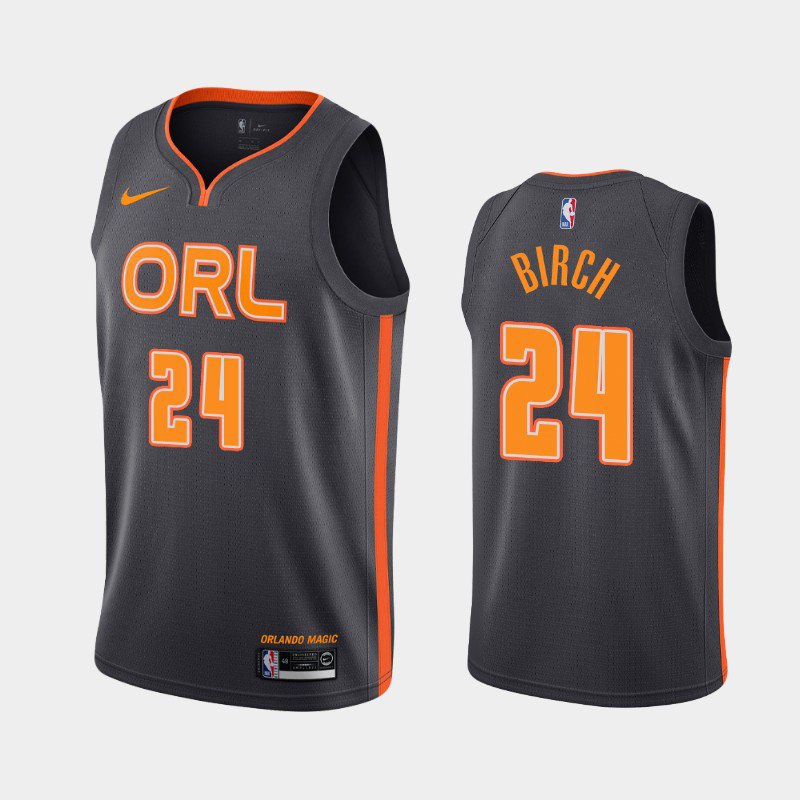 Men's Orlando Magic #24 Khem Birch City Jersey
