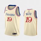 Mens Philadelphia 76ers #19 Raul Neto City Jersey