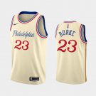 Mens Philadelphia 76ers #23 Trey Burke City Jersey