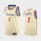 Philadelphia 76ers #1 Mike Scott City Jersey