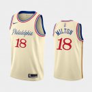 Philadelphia 76ers #18 Shake Milton City Jersey