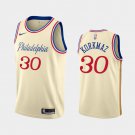 Philadelphia 76ers #30 Furkan Korkmaz City Jersey
