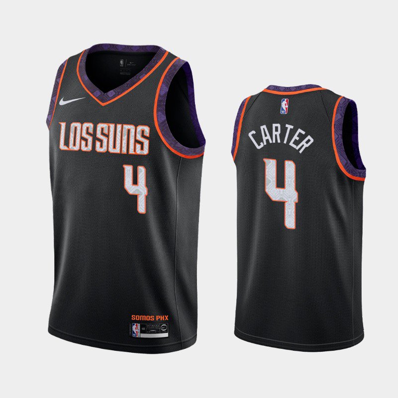 Men's Phoenix Suns #4 Jevon Carter City Jersey