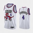 Men's Toronto Raptors #4 Rondae Hollis-Jefferson White Jersey