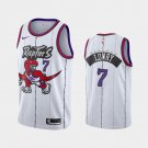 Men's Toronto Raptors #7 Kyle Lowry White Jersey