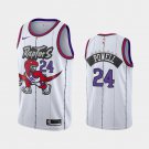 Men's Toronto Raptors #24 Norman Powell White Jersey