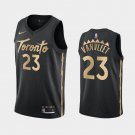 Toronto Raptors #23 Fred VanVleet Black City Jersey