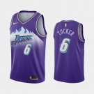 Men's Utah Jazz #6 Rayjon Tucker Swingman Jersey Purple