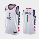 Men's Washington Wizards #1 Admiral Schofield City Jersey