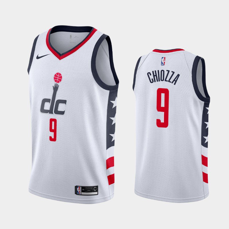 Men's Washington Wizards #9 Chris Chiozza City Jersey