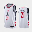 Men's Washington Wizards #21 Moritz Wagner City Jersey