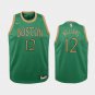 Women Boston Celtics #12 Grant Williams City Jersey Green