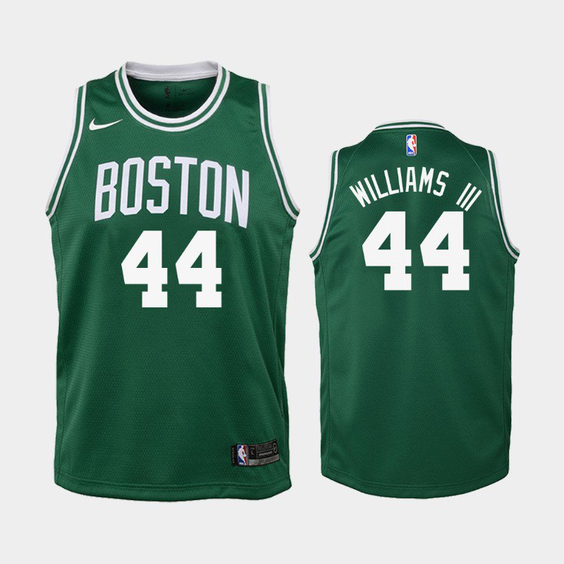 Women Boston Celtics #44 Robert Williams III Jersey Green
