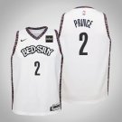 Women Brooklyn Nets #2 Taurean Prince City Jersey White