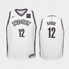 Women Brooklyn Nets #12 Joe Harris City Jersey White