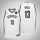 Women Brooklyn Nets #13 Dzanan Musa City Jersey White