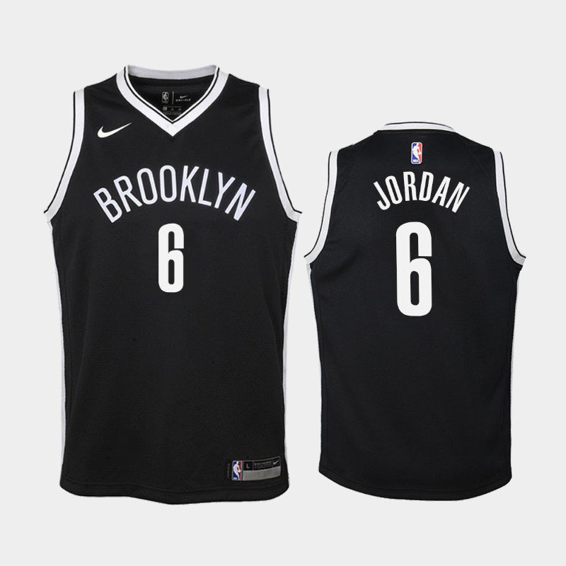 Women Brooklyn Nets DeAndre Jordan Icon Jersey