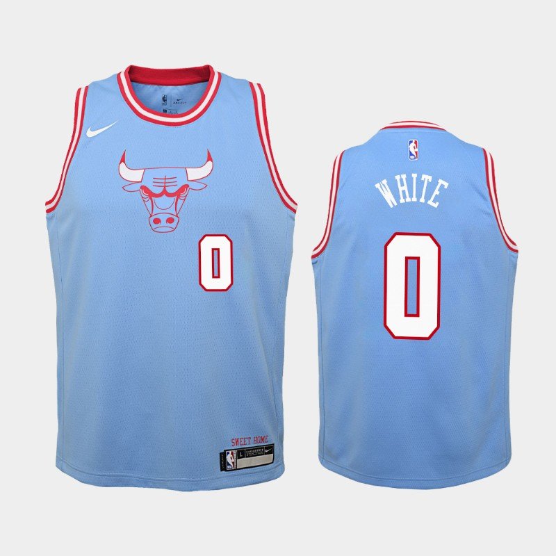 Women Chicago Bulls #0 Coby White City Jersey
