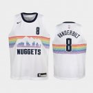 Women Denver Nuggets #8 Jarred Vanderbilt City Jersey White