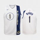 Women Indiana Pacers #1 T.J. Warren City Jersey