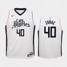 Women Los Angeles Clippers City #40 Ivica Zubac White Jersey
