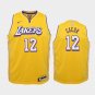 Women Los Angeles Lakers #12 Devontae Cacok Gold City Jerseys