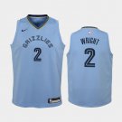 Women Memphis Grizzlies #2 Delon Wright Jersey