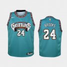 Women Memphis Grizzlies #24 Dillon Brooks Teal Jersey
