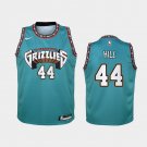 Women Memphis Grizzlies #44 Solomon Hill Teal Jersey