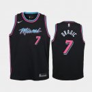 Women Miami Heat #7 Goran Dragic Black City Jersey