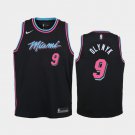 Women Miami Heat #9 Kelly Olynyk Black City Jersey