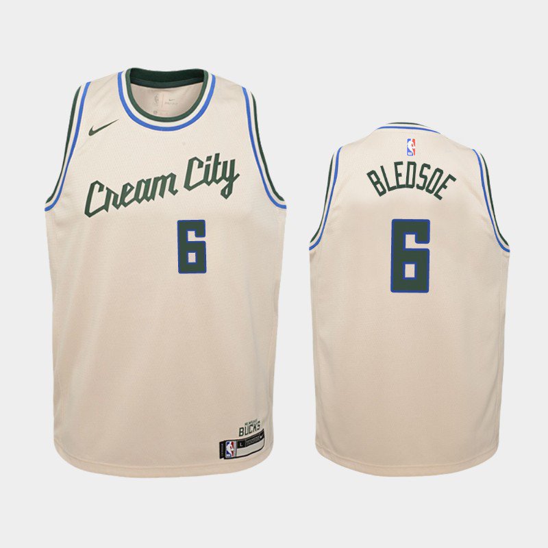 Women Milwaukee Bucks #6 Eric Bledsoe City Jersey