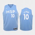 Women Minnesota Timberwolves #10 Jake Layman City Jersey