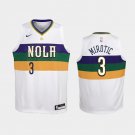 Women New Orleans Pelicans #3 Nikola Mirotic City Jersey