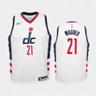 Women Washington Wizards #21 Moritz Wagner City Jersey