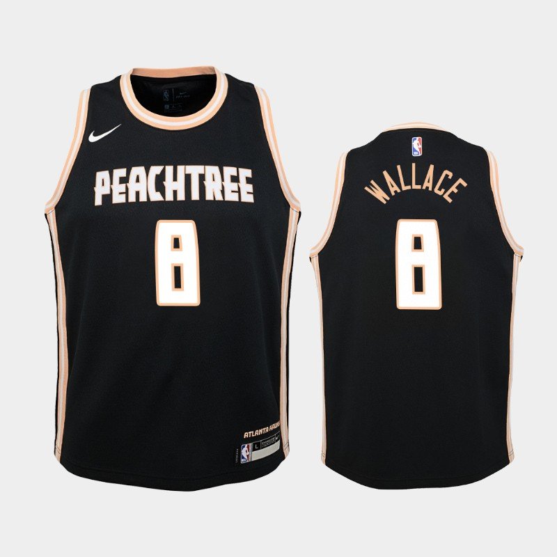 Youth Atlanta Hawks #8 Tyrone Wallace City Jersey