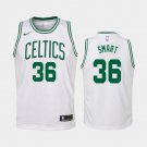 Youth Boston Celtics #36 Marcus Smart Jersey White