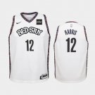 Youth Brooklyn Nets #12 Joe Harris City Jersey White