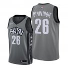 Youth Brooklyn Nets #26 Spencer Dinwiddie Jersey Gray