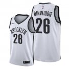 Youth Brooklyn Nets #26 Spencer Dinwiddie Jersey White