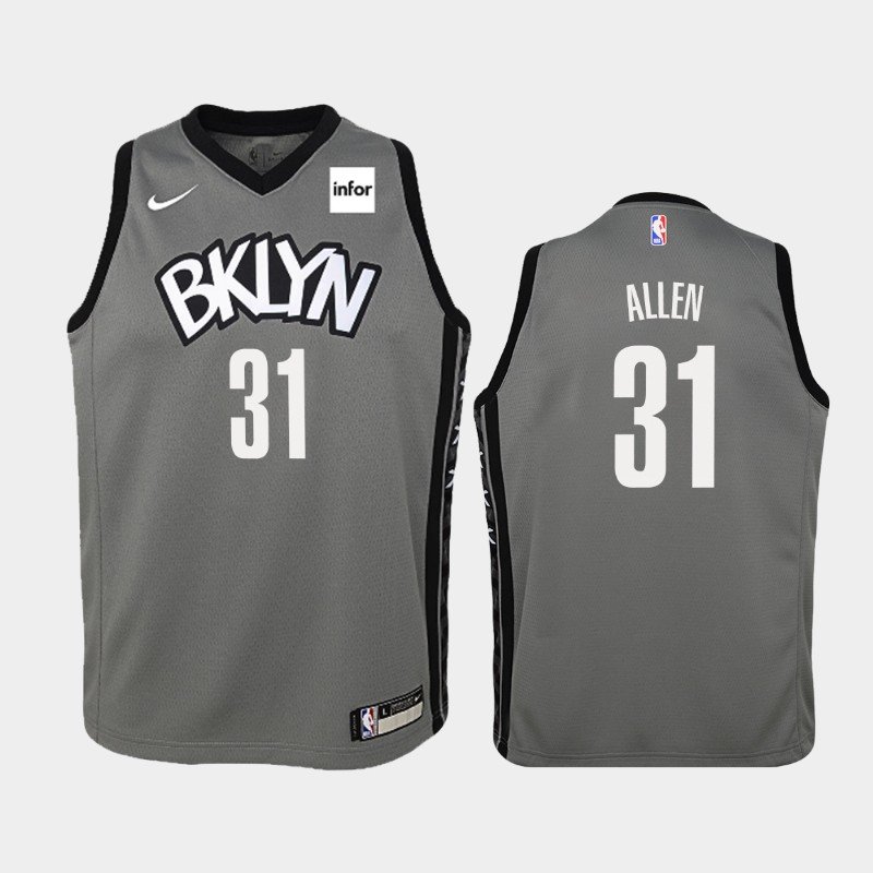 Youth Brooklyn Nets #31 Jarrett Allen Swingman Jersey