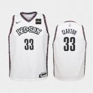 Youth Brooklyn Nets #33 Nicolas Claxton City Jersey
