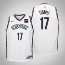 Youth Brooklyn Nets Garrett Temple City Jersey White