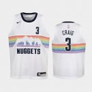 Youth Denver Nuggets #3 Torrey Craig City Jersey White