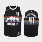 Youth Denver Nuggets #41 Juan Hernangomez City Jersey