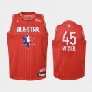 Youth Jazz #45 Donovan Mitchell Jersey All-Star