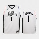 Youth Los Angeles Clippers #1 Jerome Robinson City Jersey