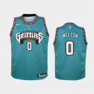 Youth Memphis Grizzlies #0 De'Anthony Melton Teal Jersey