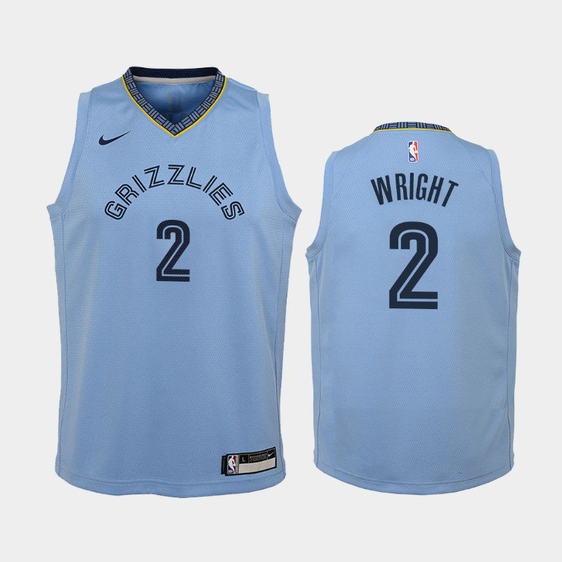 Youth Memphis Grizzlies #2 Delon Wright Jersey